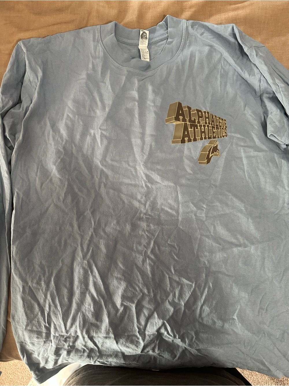Alphalete Light Blue Long-Sleeve Tee
